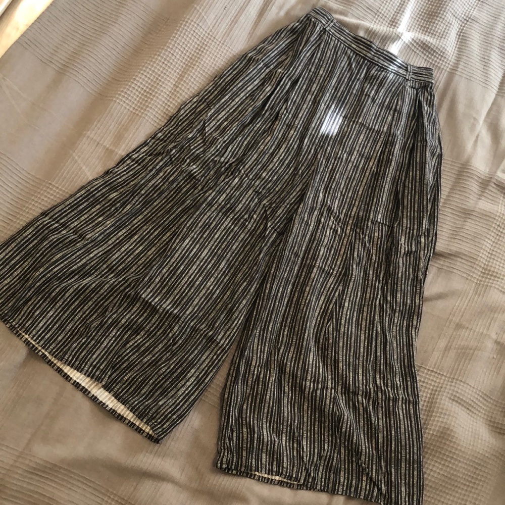 Striped culottes